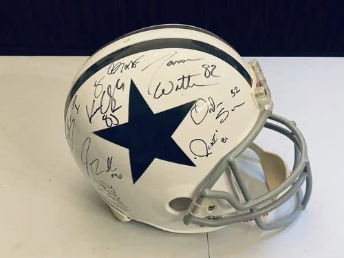 Dallas Cowboys Autographed Helmet