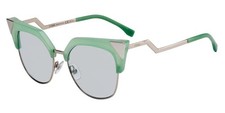 New Fendi FF0149 S1ED Women's Sunglasses Light Green / Azu Phtcromatic Lens