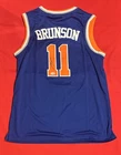 Jalen Brunson New York Knicks NBA Autographed Signed Custom Jersey JSA