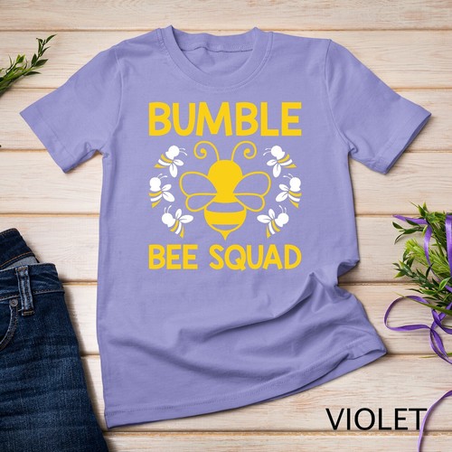 Camiseta unisex de Bumble Bee Squad, Bumblebee Team Group familia y amigos - Imagen 14 de 16