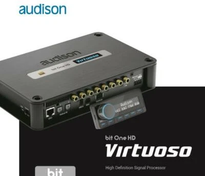 Audison bit One HD Virtuoso HI-RES SIGNAL PROCESSOR 13 canaux haut de gamme D... - Photo 1/4
