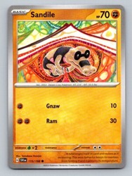 Sandile 115/198 Scarlet & Violet Base Set Common