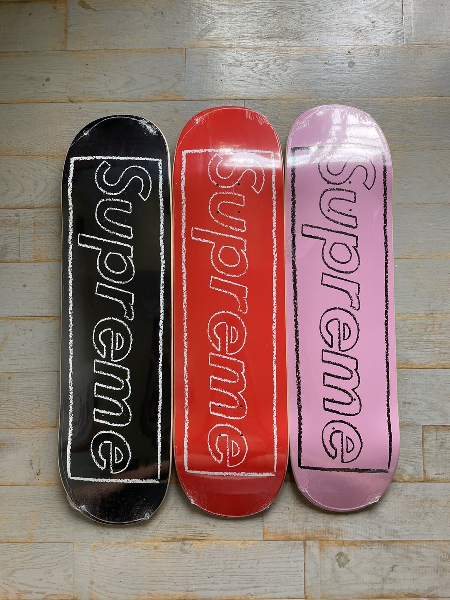 Supreme Kaws Chalk Logo Deck | eBay