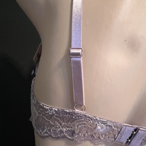 Prima Valentina Women's Lace Bra Push Up Padded Underwire 34C NEW Rose 898089 - Imagen 6 de 10