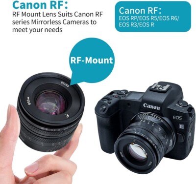 AstrHori 50mm F2.0 Full Frame Lens for Canon EF-M/RF Nikon Z Sony