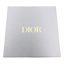 Dior Authentic White Pebble Square Gift Box Medium 10.5x10.5x1.5