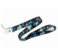 10pcs Popular cartoon stitch Lanyard For Bus subway ID Card KeyChain Holder gif