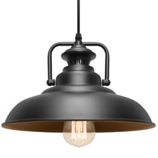 Vintage Industrial Metal Ceiling Pendant Shade Modern Hanging Retro Lights 