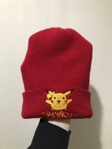 Vintage 90s Bootleg Pokemon Pikachu Red 