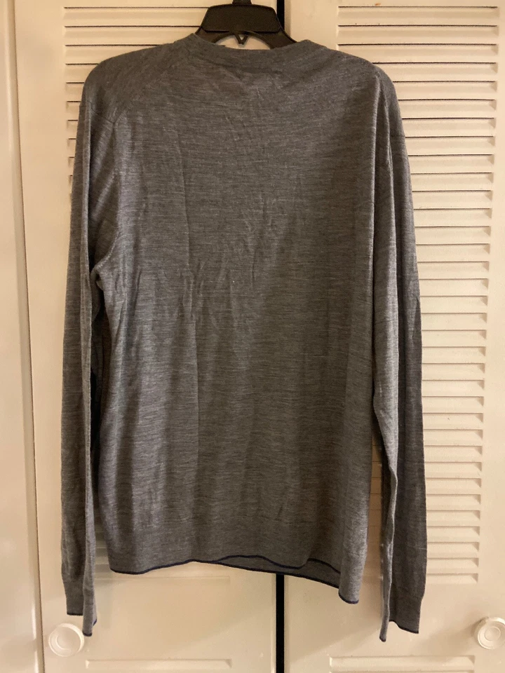 NWT$128 Jack Spade New York 100% Merino Wool Refined Crewneck Sweater Mens XXL - Image 3 of 4