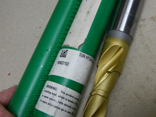 Sun Hydraulics Cavity Form Drill 994-031-102 TD-31-A 1" Shank NEW - Imagen 4 de 6