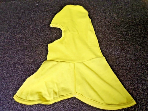 (10PK) NSA DuPont Kevlar Double Layer Face Hood with Single Layer Bib, H31KK (K) - product listing photo