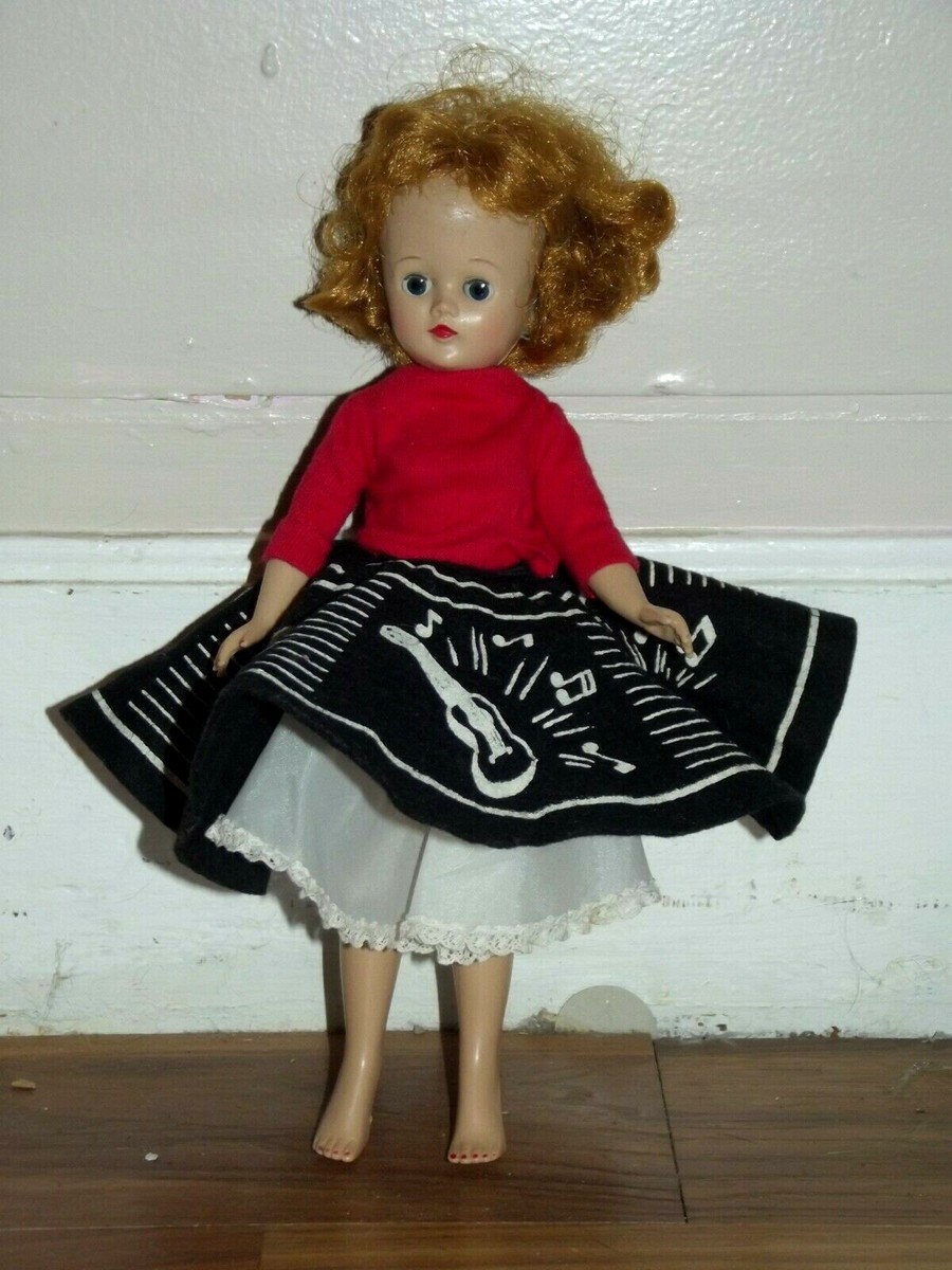 1957 Vogue Jill Doll in Original Record Hop Outfit 10 1/2