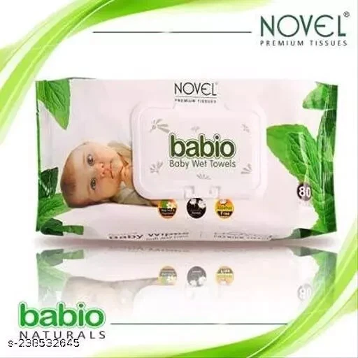 Soft Moisturizing Aloe Vera Baby Wet Wipes Pack With Lid (Pack of 1 80 sheet)
Opens in a new window 