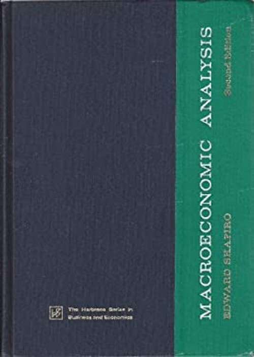 Macroeconomic Analysis EDWARD SHAPIRO