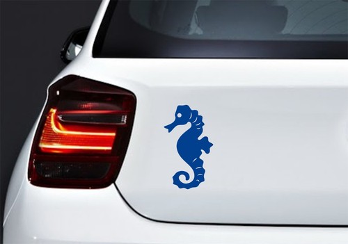 Seahorse Car Laptop Motorbike Vinyl Decal Sticker (ia) - Picture 5 of 9