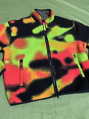 Nike Air Jordan Flight MVP Sherpa Jacket Infrared Spray DV1611-612