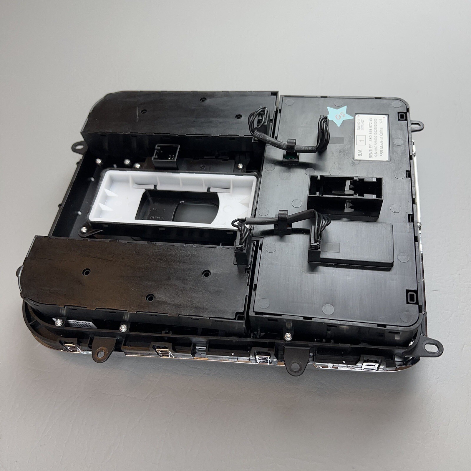 19+ Bentley Continental Control Panel Switch Unit Module 3SD959672BB GT GTC OEM