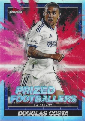 2022 Topps Finest MLS 'Prized Footballers' Fusion Pink & Red (PFF-1 - PFF-20)