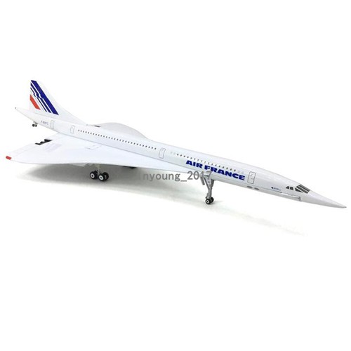 1:200 1976 Concorde Air France Airplane Model Diecast Metal Aircraft Model - Picture 7 of 12