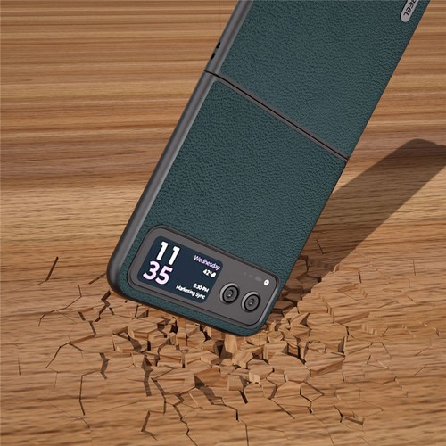 Origina Abeel Genuine Leather Case for Moto Razr 40 Business Armor Back Cover - Bild 24 von 28