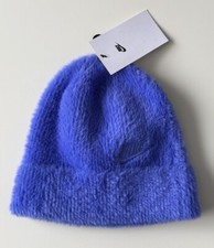 Women's Nike FJ8688-581 Light Ultramarine Purple Peak Soft Cuff Beanie Hat NEW