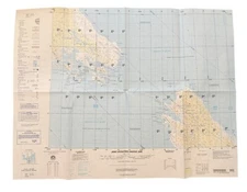 NIMA U.S. Military Joint Operations Graphic JOG AIR Map GUBA DOLGAYA, RUSSIA