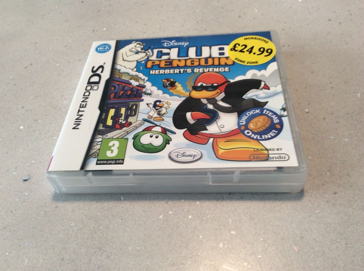 Jogo Club Penguin Herberts Revenge para Nintendo Ds, Jogo de Videogame  Nintendo Usado 84636308