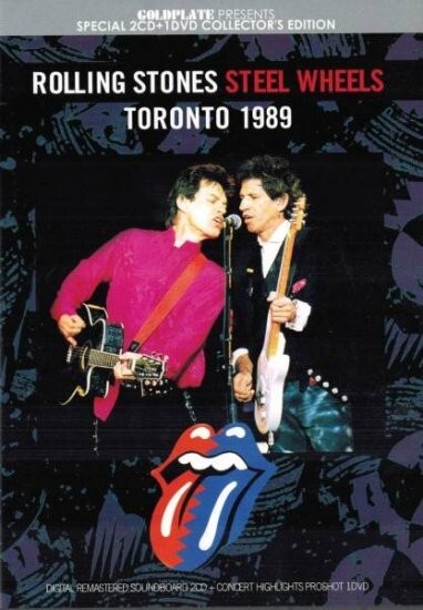 ROLLING STONES/ Steel Wheels Toronto 1989(2CD+1DVD) | eBay