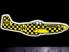 BARDAHL E.D. Weiner Airplane - Original Vintage 1960's Racing Decal/Sticker 