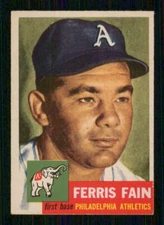 1953  TOPPS  # 24  FERRIS FAIN    18466