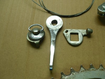 Kit Dérailleur Ancien SACHS HURET - Pédalier Complet Vélo Course Vintage - Acier France