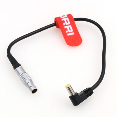 Artemis 2 Steadicam 2Pin to DC Power Cable Black magic video assist 5'' 12G HDR