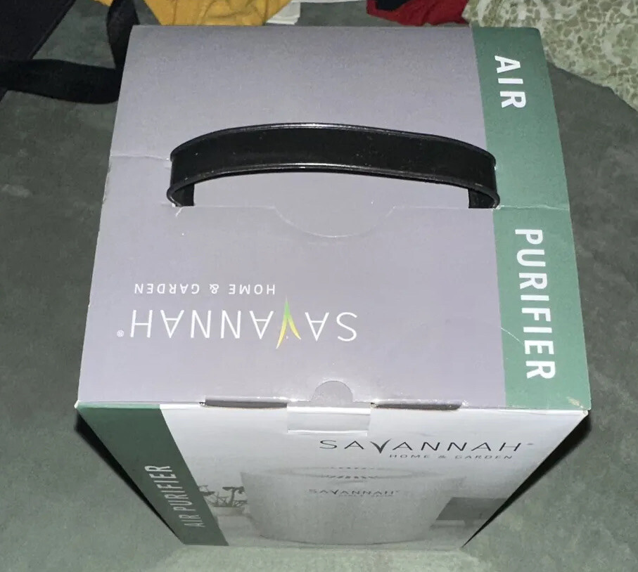 SAVANNAH HOME GARDEN Air Purifier 1765 Cu Ft hr Noise 50dB New In savannah-home-garden-air-purifier-1765-cu-ft-hr-noise-50db-new-in