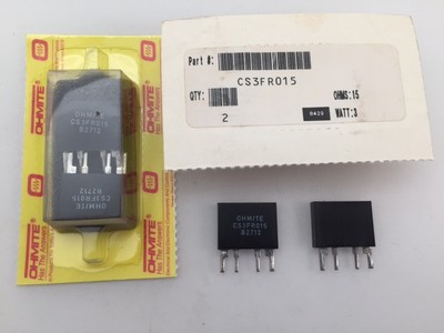 CS3FR015 Ohmite, 3 Watt 0.015 Ohm 1%, (4-Lead) Current Sense Resistor