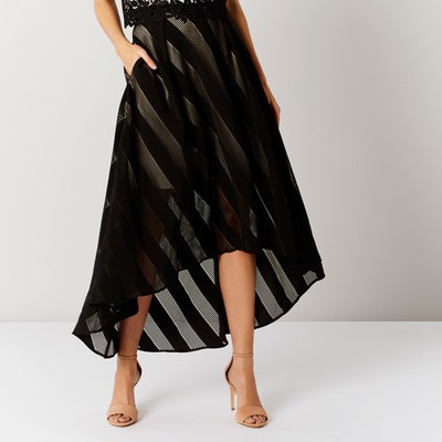 coast ivory floral print skirt dress