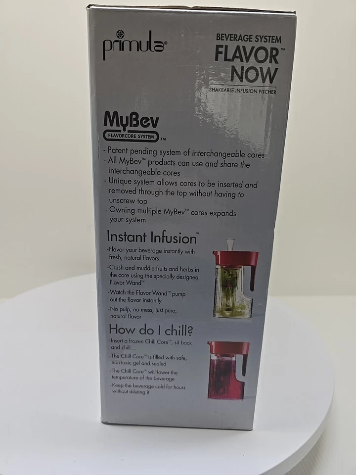 Primula Instant Flavor Beverage System Pitcher Dish Washer Safe, NIB, D82 - Image 4 of 4