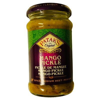 2x283g Pataks Medium Mango Pickle  Patak´s Mango Pickle mittelscharf