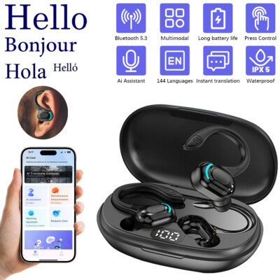 Translator Earbuds 144 Languages Real Time Online/OffLine Translation Earphones.