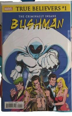 True Believers Comic Books-Bushman & The Avengers Black Knight Issues #1