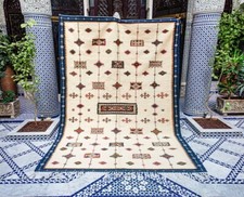 Large Boutique Moroccan Rug Carpet k/a Acknif - Tapis Berbere