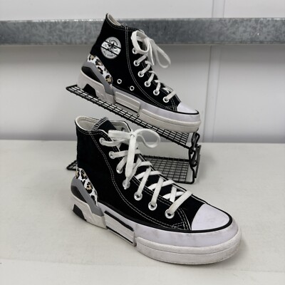 Converse Trainers Womens UK CPX70 High Tops Black/White