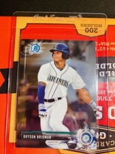 7A 2017 Bowman Chrome Prospects Bryson Brigman ~ Seattle Mariners 50 % OFF 3+