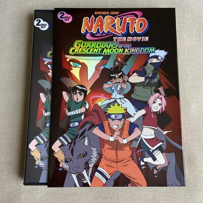 Naruto Movie: Guardians Crescent Moon Kingdom (DVD 2-Disc) W