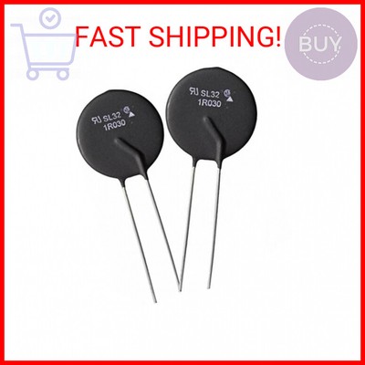 SL32 1R030 (Pack of 2) NTC Thermistor, SG379 HVAC, Inrush Current Limiter 1 Ohm