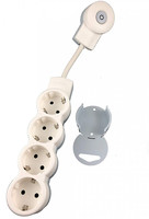 Multistecker Schuko Steckdose Mehrfachstecker Verteiler Tischsteckdose Aufputzst