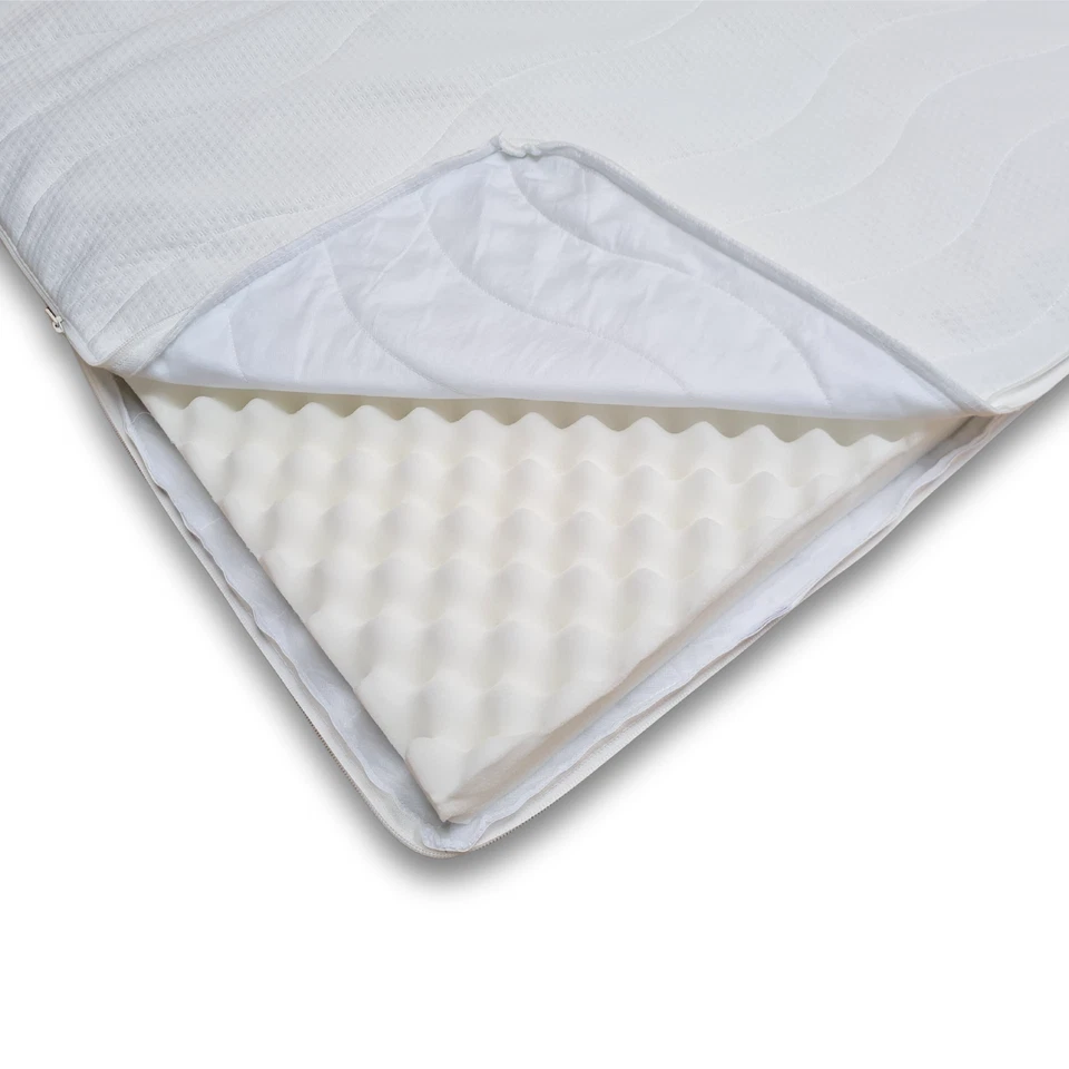 Matratzentopper 90x200 Topper Memory Visco / Komfortschaum B-Ware - ca 5 cm - Bild 4 von 4