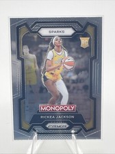 2024 Panini Prizm Monopoly WNBA Rickea Jackson Rookie Los Angeles Sparks #63