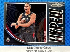 2020 #1 Liz Cambage Panini Prizm WNBA Basketball Get Hyped! Insert Aces