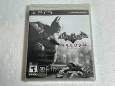 PS3 Batman Arkham City video game new Factory Sealed